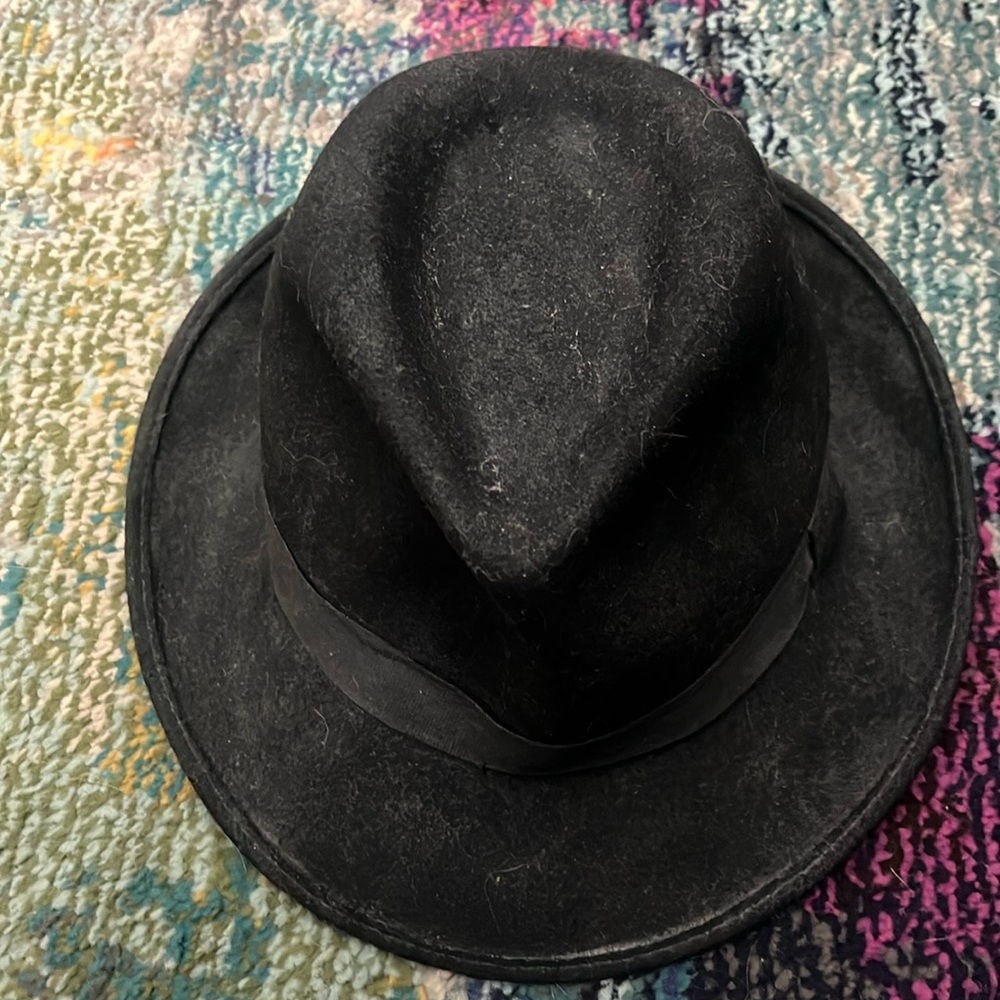 Daniele Meucci wool fedora hat